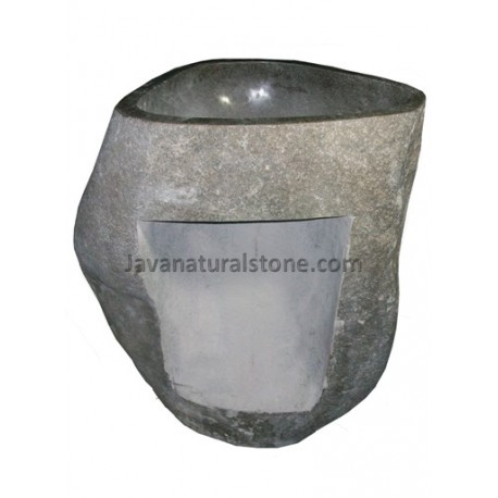 Natural Pedestal River Stone