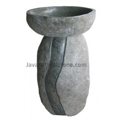 Natural Pedestal River Stone