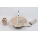 Round Washbasin Marble